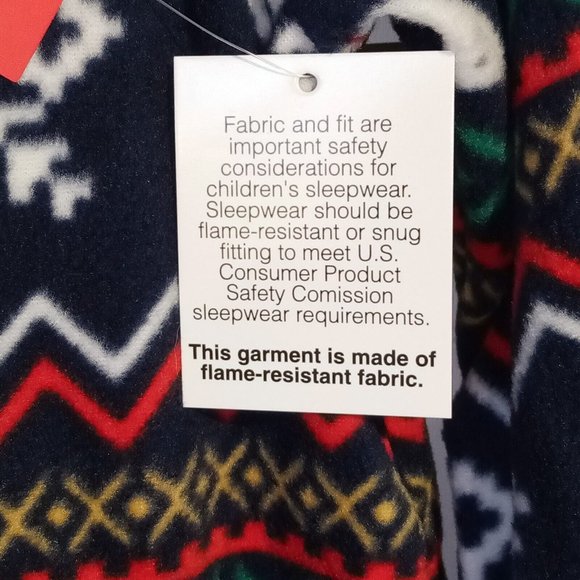 GIRL & DOLL Matching pajamas  SMALL (5-6)  Polar Bear Fleece  Navy Blue NWT  2pc - Picture 8 of 10
